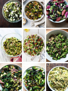 broccoli salad montage.